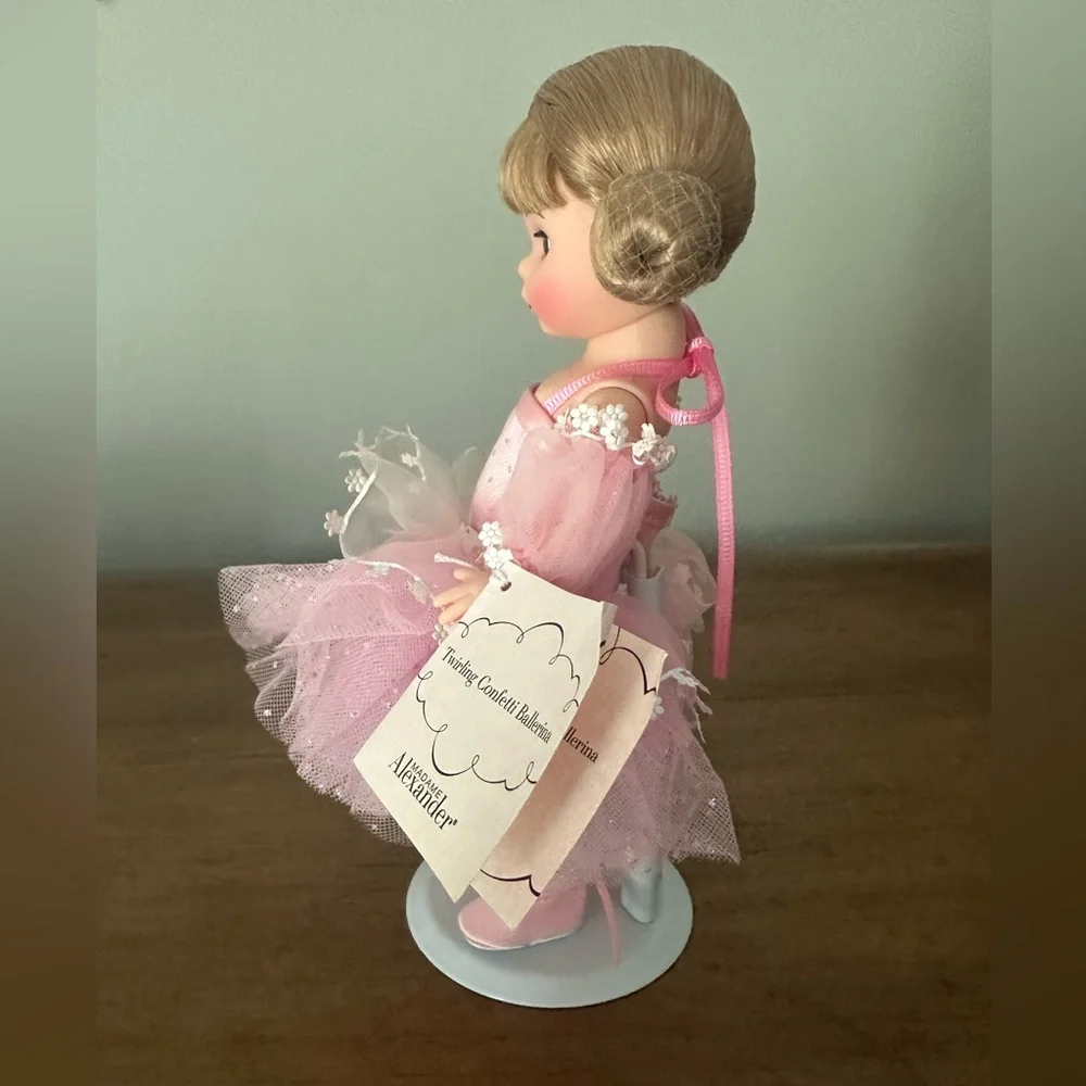 Vtg. Madame Alexander Twirling Confetti Ballerina Doll, 2008